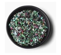 Gravier irrégulier, quartz rose, minéraux bruts, pierre utilisée for la décoration intérieure, aquarium, aquarium(NO.10 Zosite,100g)