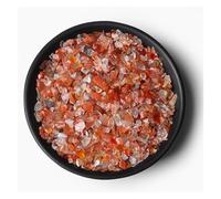 Gravier irrégulier, quartz rose, minéraux bruts, pierre utilisée for la décoration intérieure, aquarium, aquarium(NO.6 Red Agate,100g)