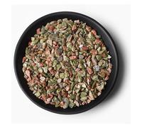 Gravier irrégulier, quartz rose, minéraux bruts, pierre utilisée for la décoration intérieure, aquarium, aquarium(NO.3 Unakite,50g)