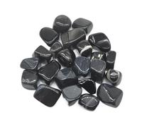 Gravier pour Aquarium Pierres roulées en malachite, cristaux vrac, pierres précieuses polies Reiki, véritables, décoration d'aquarium, for bijoux(Color 9,1 PCS)