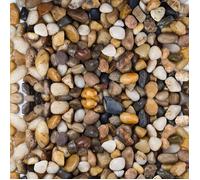 Gravier pour Jardin Pierres Décoratives Cailloux pour Jardinière Plantations - Multicolore 460g mulcolore