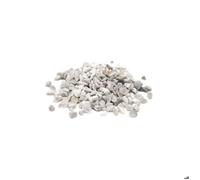 Graviers marbre concassé blanc carrare 50 kg Lot de 5