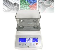 Gravimètre numérique de haute précision avec écran LCD pour utilisation en laboratoire industriel, outil de mesure de la densité en caoutchouc plastique pour les tests d'or et d'argent