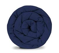 GRAVITÉ Coton Housse pour Couverture lestée GRAVITÉ Elle est Faite à 100% de Coton pour Adultes et Adolescents pour Un Meilleur Sommeil Taille : 150x220 cm, Bleu