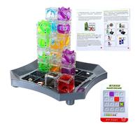 Gravité Labyrinthe Marbre Course Cerveau 3d Chemin-Construction Tige Jouets Jeu De Logique Avec 60 Défis Lumière Jeu Interactif Jouets Pour Enfants