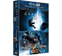 Gravity et Pacific Rim – Blu-ray 3D – Warner Bros.