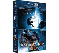 Gravity 3d + Pacific Rim 3d - Blu-Ray 3d