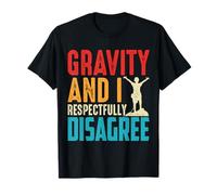 Gravity And I Respectfully Disagree Bouldering T-Shirt