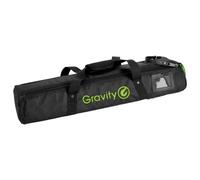 Gravity BG SS 2 T B - Noir - Housse de transport pour stands Traveler - Nylon 600D - Rembourrage 15 mm - Pour 2 pieds