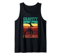 Gravity Called I Declined Parkour Freerunning Débardeur