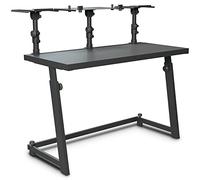 Gravity FDJT 01 - Table pour DJ universelle avec support pour enceintes et ordinateur portable