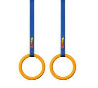 GRAVITY FITNESS Dragon Ball Z Anneaux de gymnastique en bois pour musculation, trempage et traction | Équipement d'entraînement de poids corporel et accessoires de gymnastique pour salle de sport à