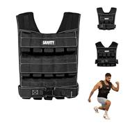 Gravity Fitness Gilet lesté 10 kg entièrement réglable Calisthénie, Crossfit, musculation, usage domestique et commercial (30)