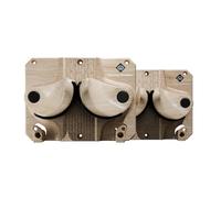 Gravity Grabber Lot de 2 supports muraux pour skis et snowboards, rangement sûr et antidérapant, compatible avec n'importe quel ski/planche, organisation de garage, cintre équipement d'hiver, lot de 2