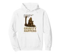 Gravity Happens - Isaac Newton Science Humour Sweat à Capuche