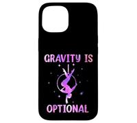 Gravity is Optional Fly Aerial Hoop Aerial Hoop Soie Lyra Circus Coque pour iPhone 15