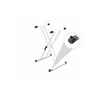 GRAVITY KSX2W - Support De Clavier En X, Doublement Renforcé, Blanc