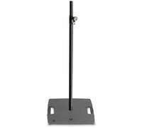 Gravity Pied d'éclairage LS 431 B – base carrée acier, montage excentrique possible