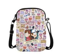 Gravity Movie Merch Dipper And Mabel Mystery Twins Sac à bandoulière pour fans de cinéma Dipper Mabel Cadeau, Croix mystérieuse, medium