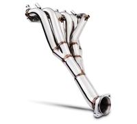 Gravity Performance Collecteur d'échappement de 6,3 cm compatible avec Volkswagen Golf MK3 VR6 2,8 L 24 V 1991-1999 | Mise à niveau de l'échappement en acier inoxydable