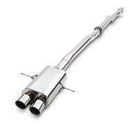 Gravity Performance Système d'échappement Catback de 10,2 cm compatible avec Mini Cooper S 1.6 R56 modèles 2006-2013 en acier inoxydable Cat Back Kit d'échappement