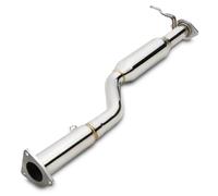 Gravity Performance Tuyau d'échappement Decat compatible avec Mazda RX8 1.3 2003-2012 en acier inoxydable De Cat less Down Pipe Mise à niveau du système d'échappement