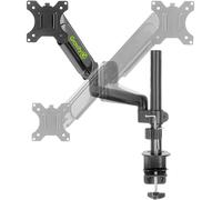 Gravity SA 6131 B simple Support de table pour écran 33,0 cm (13) - 68,6 cm (27) noir mobile, réglable en hauteur, rotatif