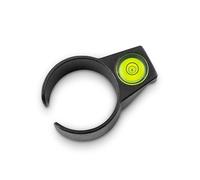 Gravity Niveau à bulle SA LC 35 B – pour pied/tube 34–45 mm – clip robuste, corps ABS – Noir