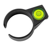 Gravity SA LC 35 B - Noir - Niveau à bulle pour pied/tube 34¿45 mm - Clip robuste - Corps ABS - Fixation sûre