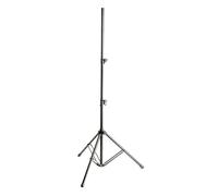 Gravity Stands Pied d'enceinte et éclairage SP 5522 B – Tubes en acier, 2 rallonges – Noir