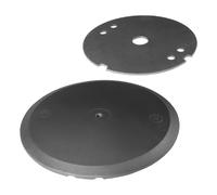 Gravity WB 123 SET 1 B - Noir - Base circulaire pour barre de couplage M20 - Disque de lest - Excellente stabilité - Construction métal