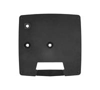 Gravity WB 431 C B Pied compact carré en acier avec fonction de montage excentrique, noir