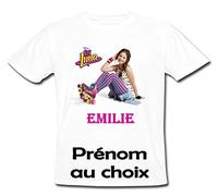 GRAVOPHOTO - Tshirt personnalisé Soy Luna prénom et Taille au Choix