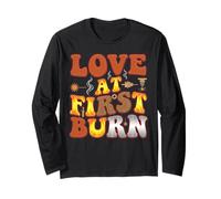 Gravure au Laser « Love at First Burn » Manche Longue