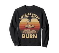 Gravure au Laser « Love at First Burn » Sweatshirt