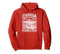 Gravure « Canada The True North » Sweat à Capuche