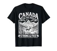 Gravure « Canada The True North » T-Shirt