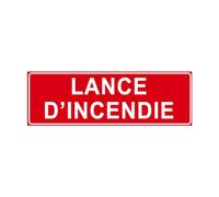 GRAVURE CONCEPT F109 - Panneau et Signalisation Incendie - Lance d'incendie