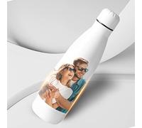 GRAVURE CONCEPT Gourde Thermos En Acier Inoxydable 304 Personnalisable 500mL - Thermos Personnalisé - Idée Cadeau (COPO)