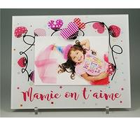 Gravure Events Cadre Photo Aimant pour Mamie - (Cadeaux originaux pour Papi et Mamie - Fête des Grands mères, Anniversaire, Noël...)