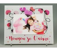 Gravure Events Cadre Photo Aimant pour Nounou - (Cadeau pour la fête des Nounous, Noël, Anniversaire, fin de contrat, fin d'année scolaire)