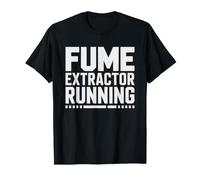 Gravure Laser Extracteur De Fumee Graveur Decoupeur Humour T-Shirt