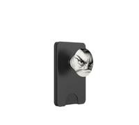 Gravure Lucifer The Fallen Angel Blackwork PopSockets PopWallet pour MagSafe