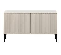 GRAVURE - Meuble TV en bois de pin gris L100 Gris