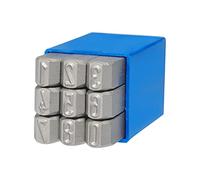 GRAVUREM-S Jeu chiffres à frapper 0-9 / 7mm