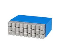 GRAVUREM-S Jeu lettres à frapper A-Z,& / 6mm