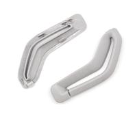 Gray A Pair Bague Sélection Ceinture Siège Avant Gauche/Droite, Accessoire Guidage, Pour Volvo S60 S80 V70 Xc90, 39885877 Nipseyteko