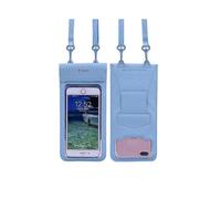 (Gray Blue)Tteoobl 30m Underwater Mobile Phone Waterproof Bag, Size: Small
