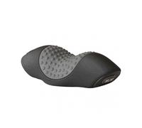 (Gray)Electric Triple Fusion Back Massager with Traction, 3-in-1 Back Massager with Vibration Massage and Heat Compress Against Pain