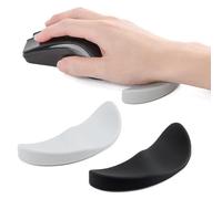 (Gray Left Hand)Ergonomic Mouse Wrist Rest, Smooth Gliding Palm Support Cushion Pad for Carpal Tunnel Pain Relief in Office & Gaming